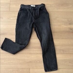 Everlane Black Straight Leg Jeans
